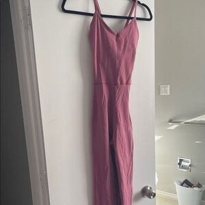 Old Navy Mauve Sleeveless Jumpsuit